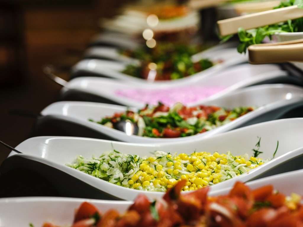 Healthy delicious food