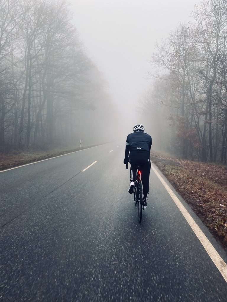 Riding in fog